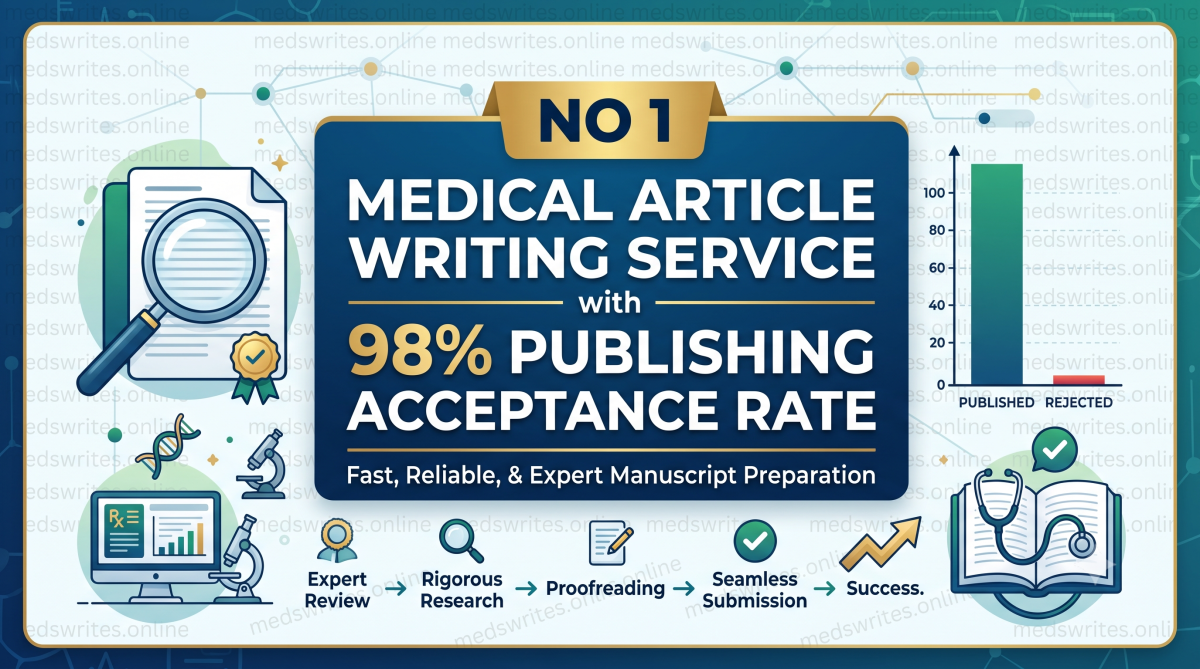 Unlock Publication Success: The Medical Article Writing Service with a 98% Acceptance Rate